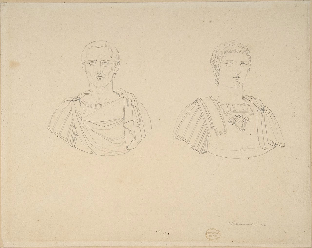Busto di due romani - Metropolitan Museum of Art, New York